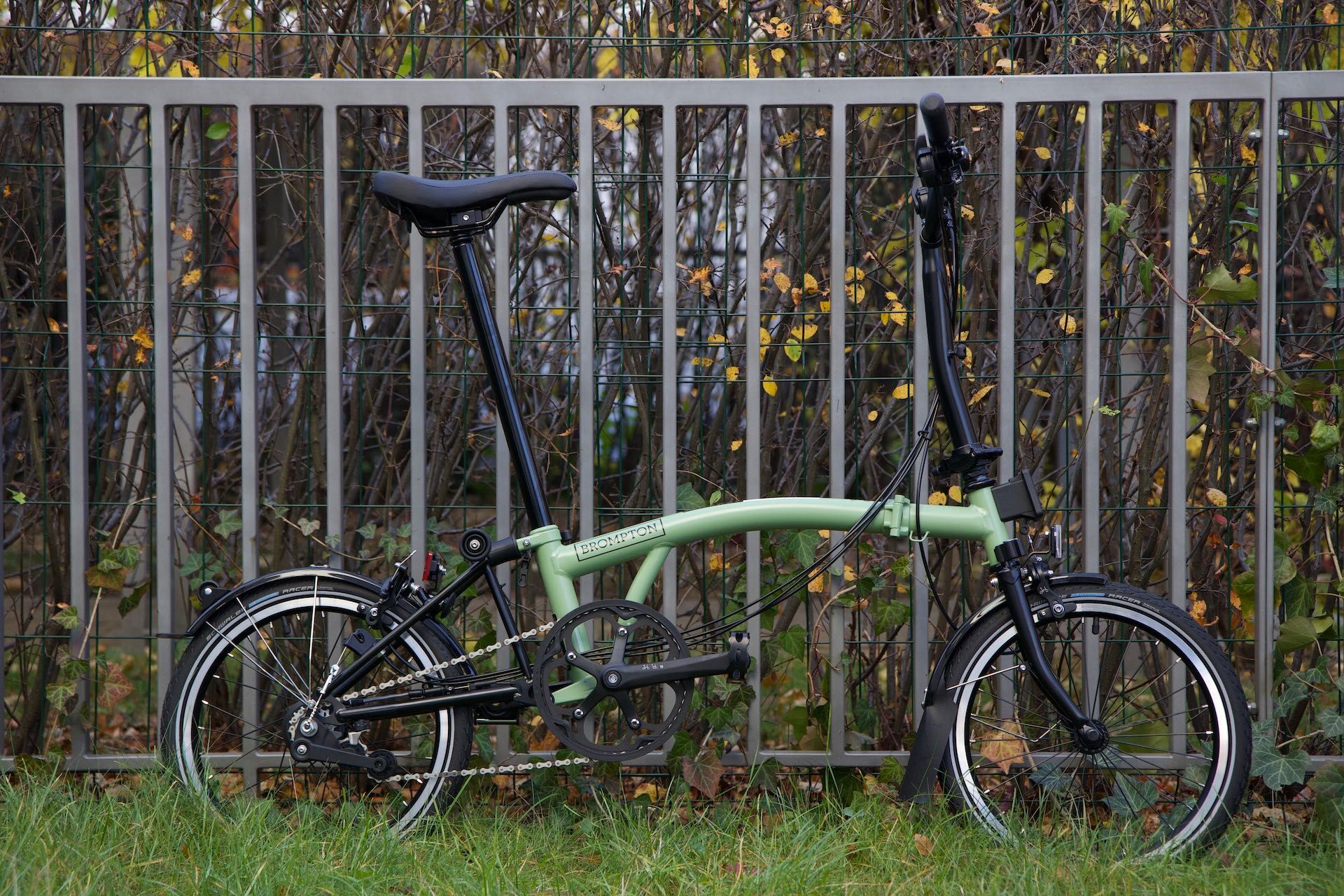 rower składany Brompton C line M6L matcha green