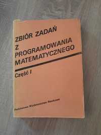 Zbiór zadań z programowania matematycznego