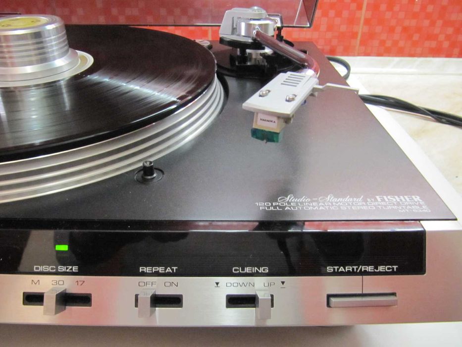 FISHER MT-6340 Elite Series - ЕЛІТАРНИЙ Програвач з Паспортом ІДЕЛЬНИЙ