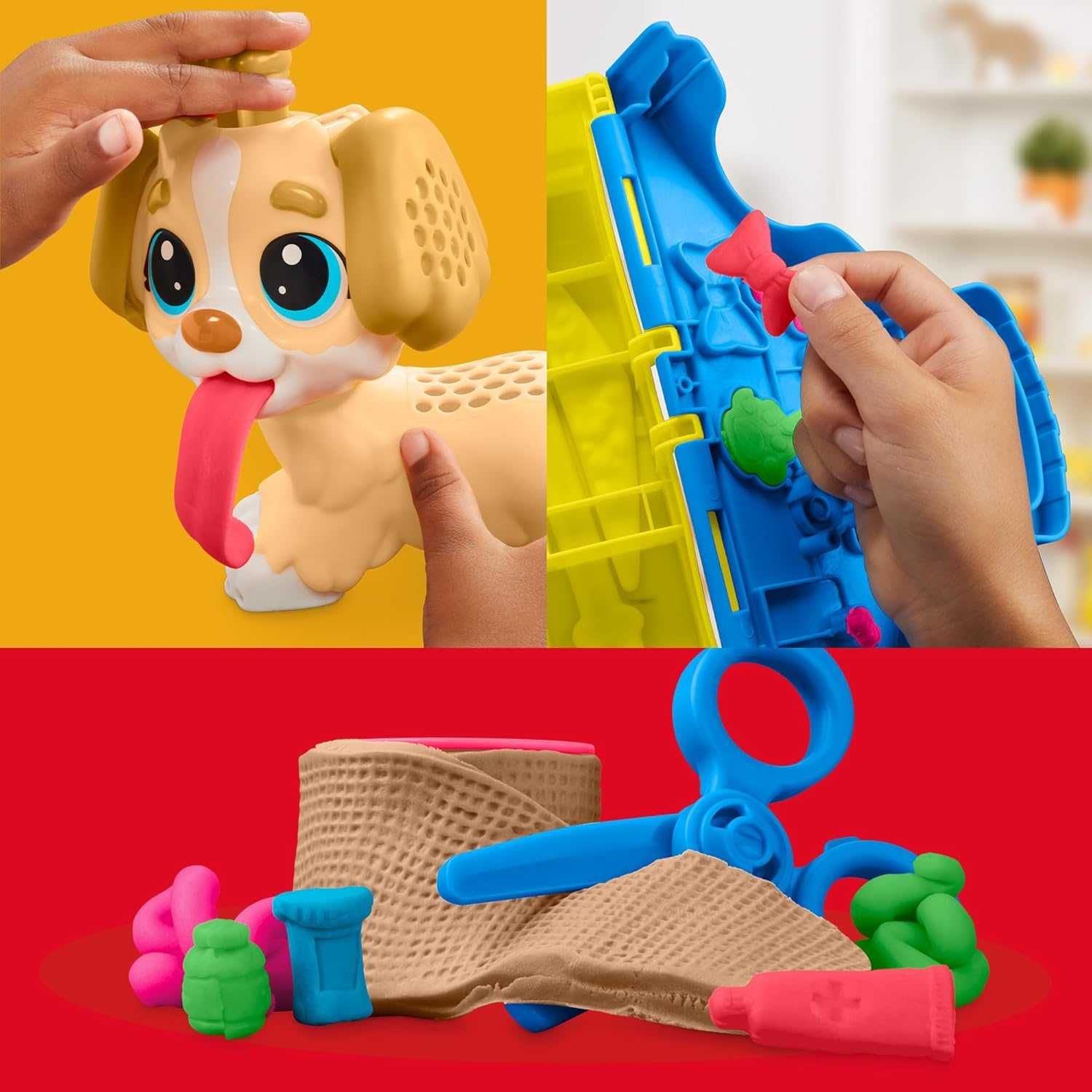 Ігровий набір прийом у Ветеринара Play Doh Care n Carry Vet Playset