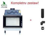 Kominek Lumina 12 CERAMIC Kompletne przyłącze kominowe! EcoDesign!