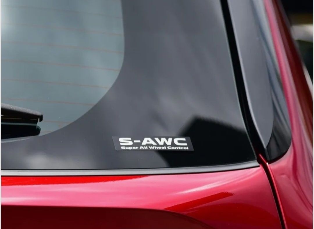 Логотип Mitsubishi S-AWC, 4x4, Outlander 3, ASX, XL, Eclipse Cross