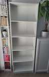 Regał biały Gersby IKEA 5 półek 60x180 cm