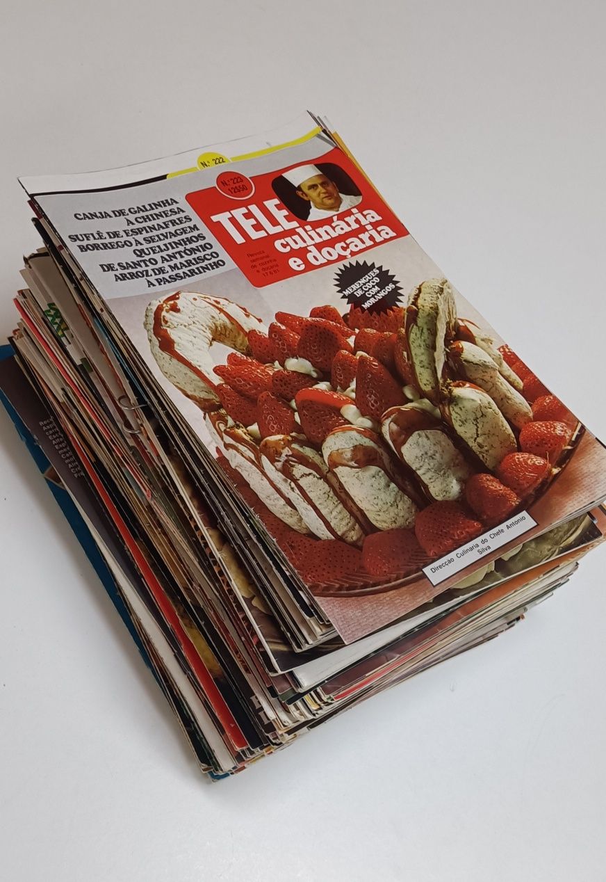 Revistas tele culinária