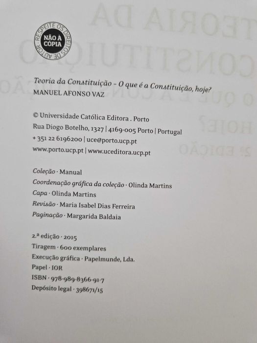 Teoria da Constituição