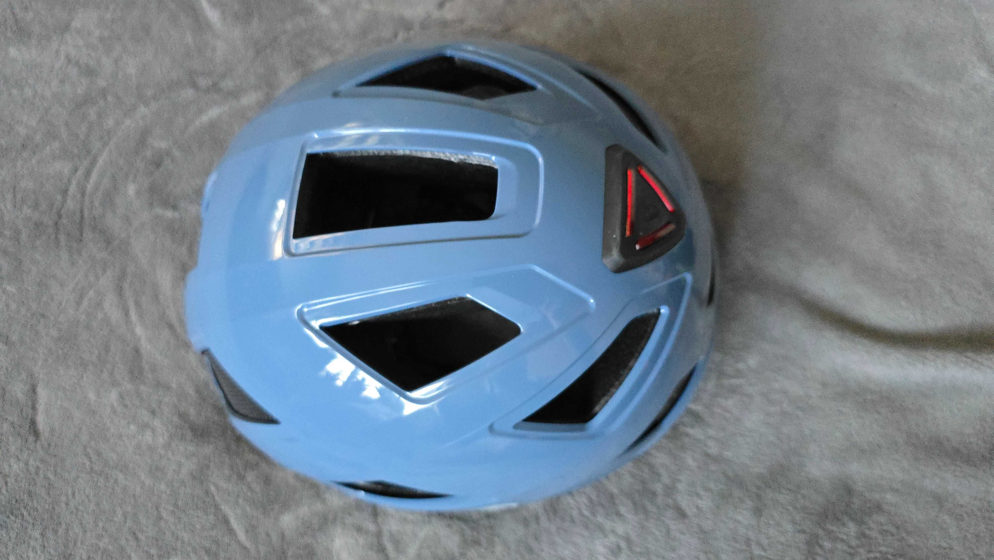 Kask rowerowy ABUS HYBAN 2.0 Glacier Blue rozmiar L 56-61 cm