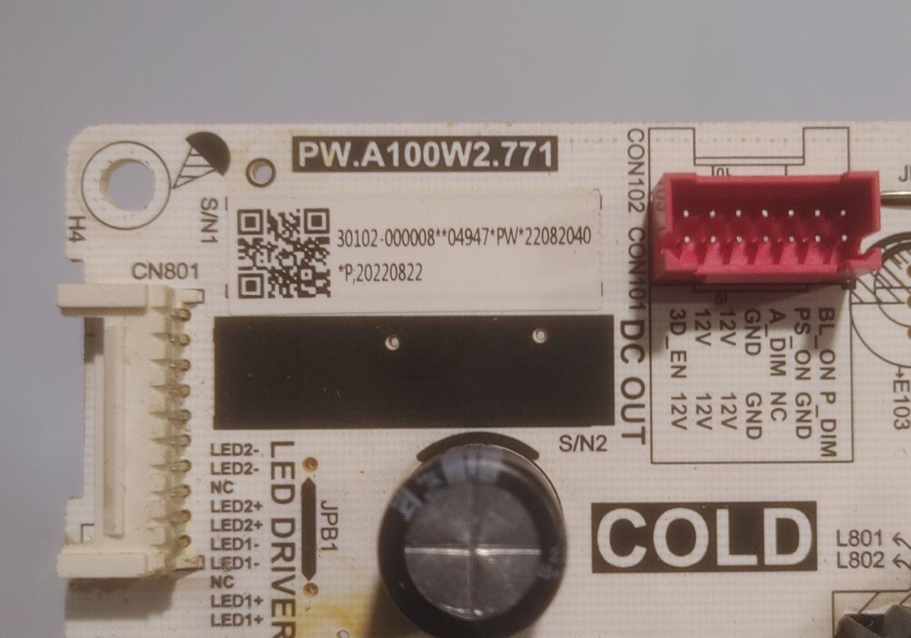 Zasilacz TCL 50P638