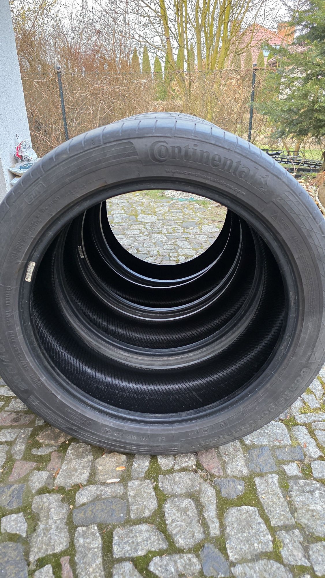 Opony letnie Continental 255/45 R20 ContiSportContact komplet