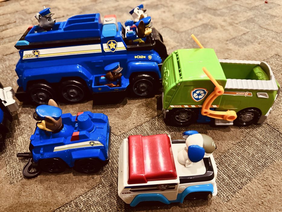 Brinquedos patrulha pata e superwings