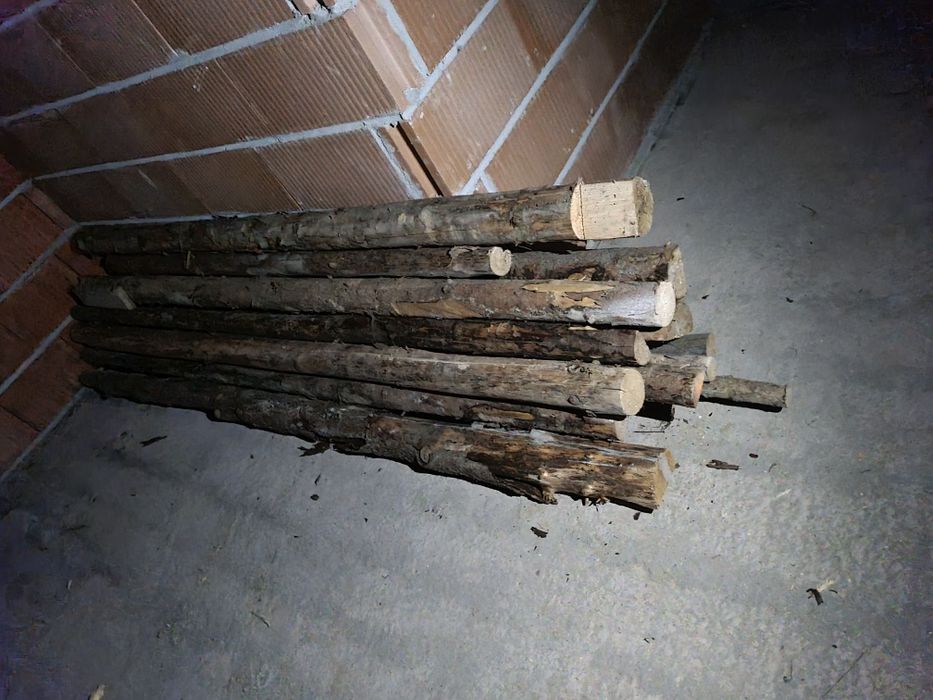 Steple 150 cm  9  sztuk