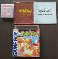 Pokemon Red Original c/ caixa e manuais