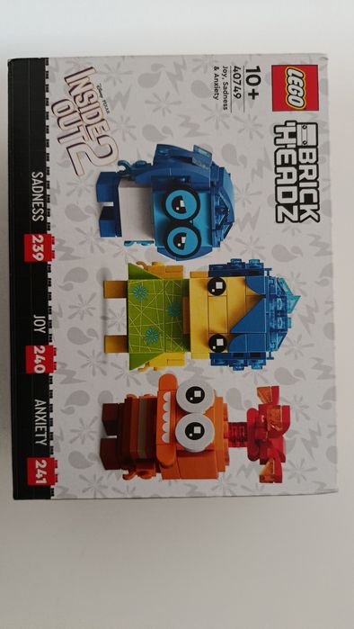LEGO BrickHeadz Joy, Sadness & Anxiety (40749).