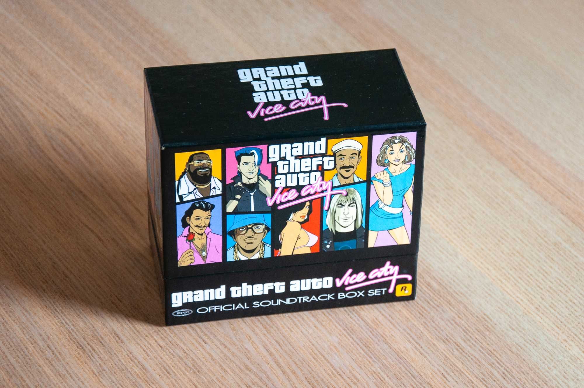 Grand Theft Auto: Vice City Official Soundtrack Box Set, Banda Sonora