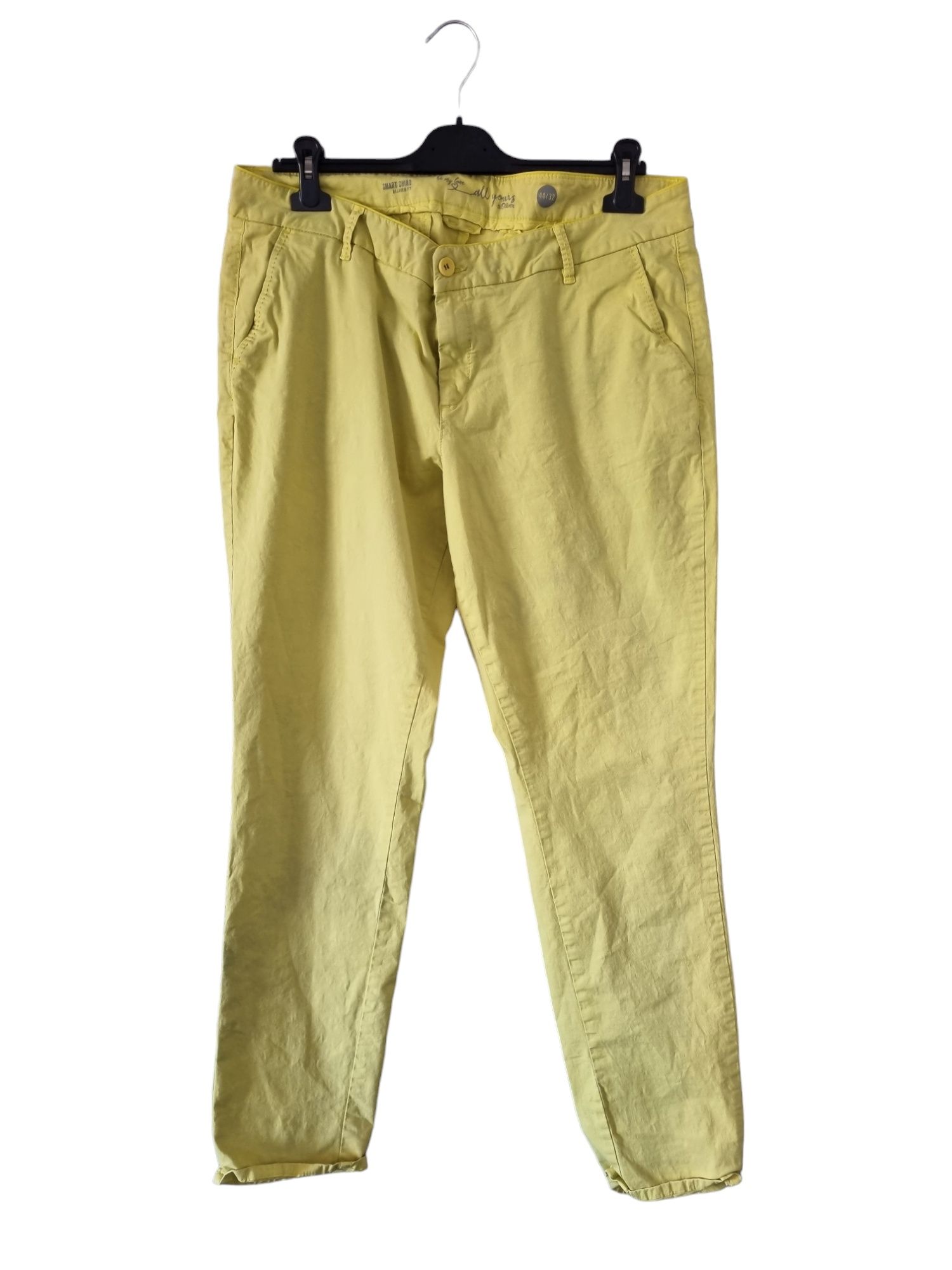 Damskie limonkowe spodnie S.Oliver  Rozmiar xxl 44   #soliver