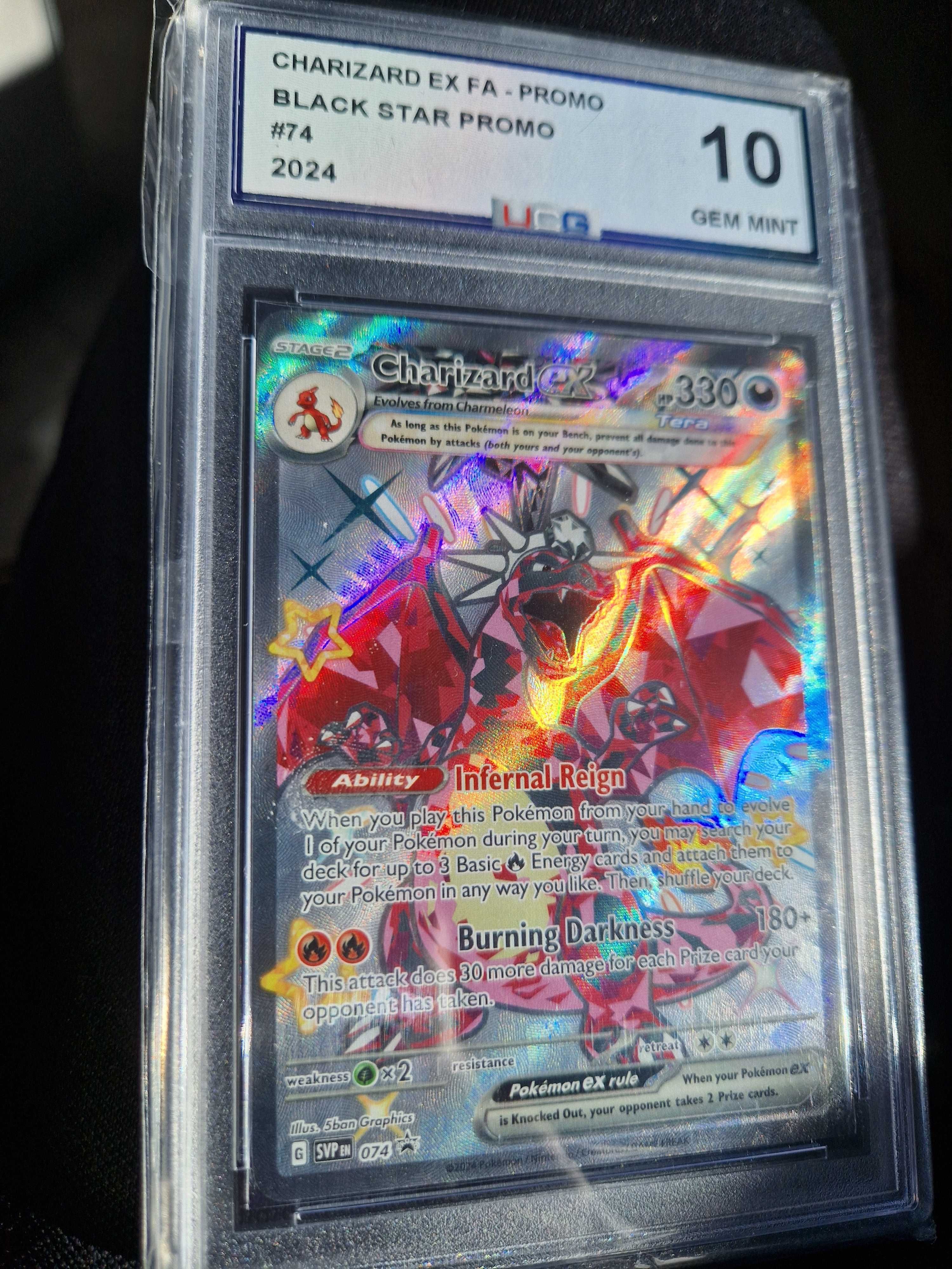 carta pokemon charizard Ex