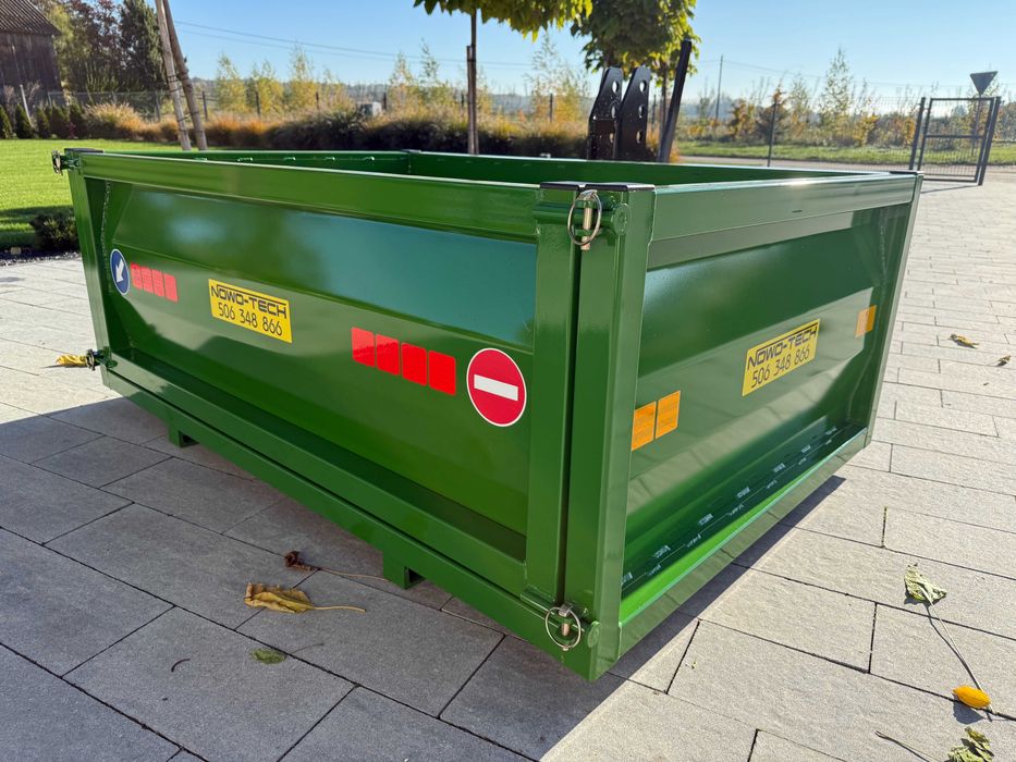 skrzynia transportowa na tył ciągnika tylny TUZ kiper mechaniczny