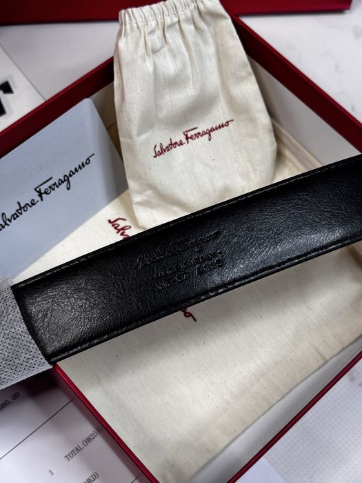 Ремінь Salvatore Ferragamo Шкіряний пояс