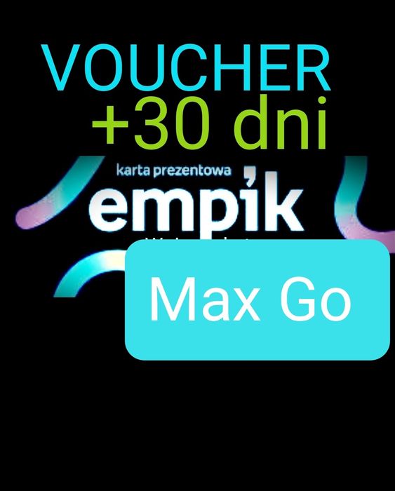 Empik Go (subskrypcja MaxGO) 6-12 msc PRYWATNE bez limitu