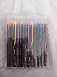 Długopisy neonowe 12 kolorów
