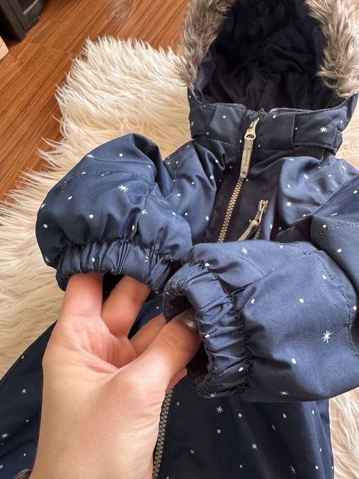 Зимовий непромокаючий комбінезон h&m теплий 9-12 міс 80 см