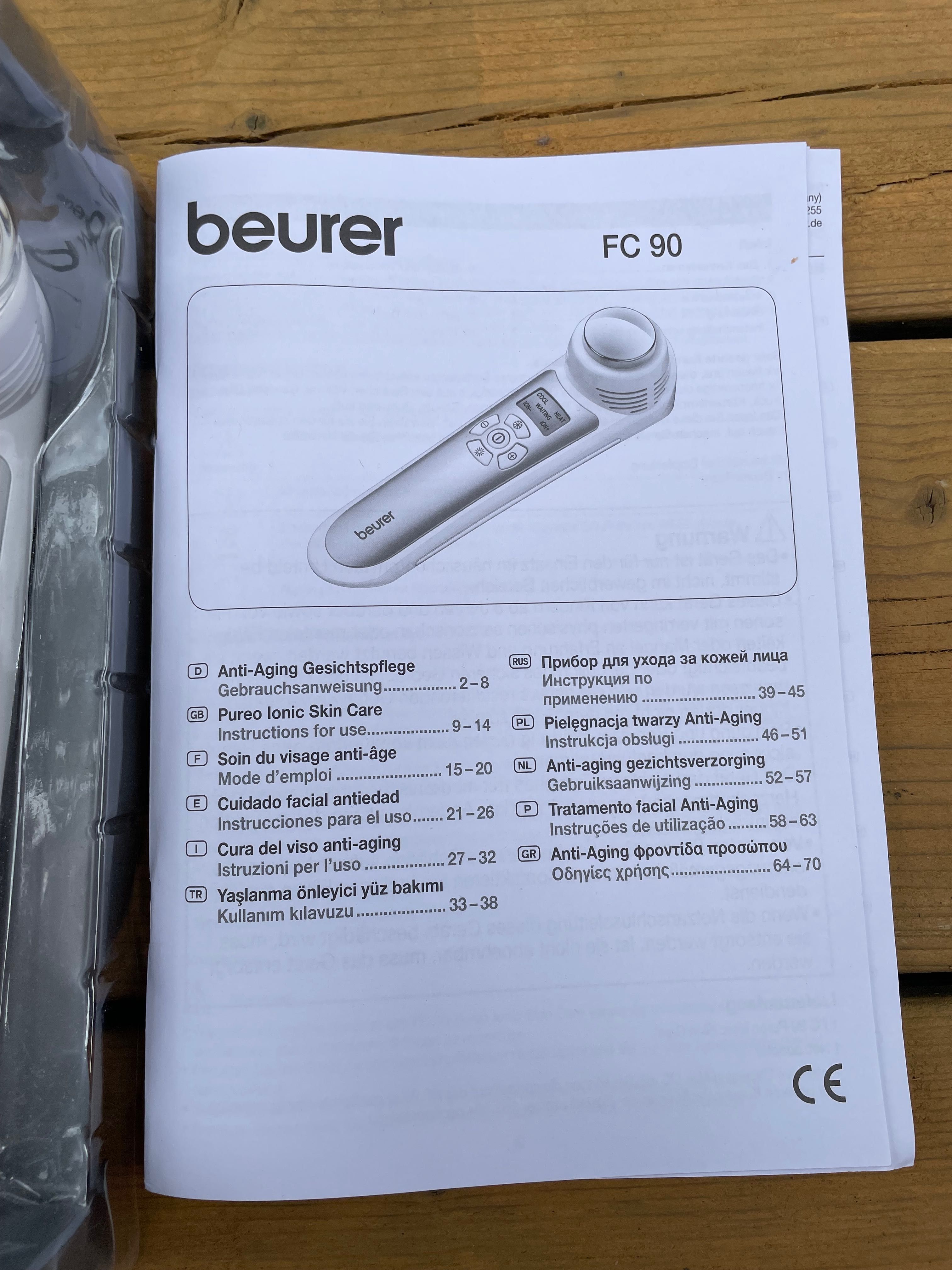 Urządzenie zapobiegające zmarszczkom BEURER FC90