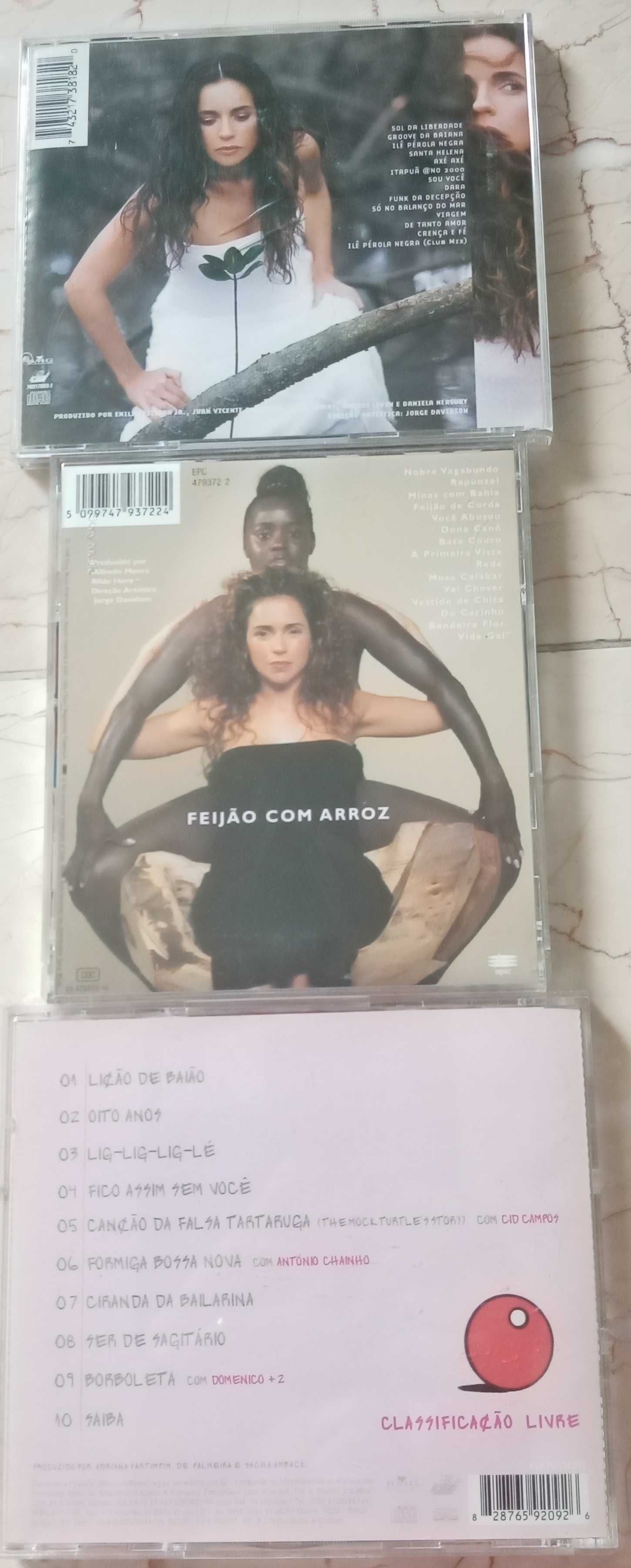 CD vários artistas - Brasil (usados)  3 euros cada