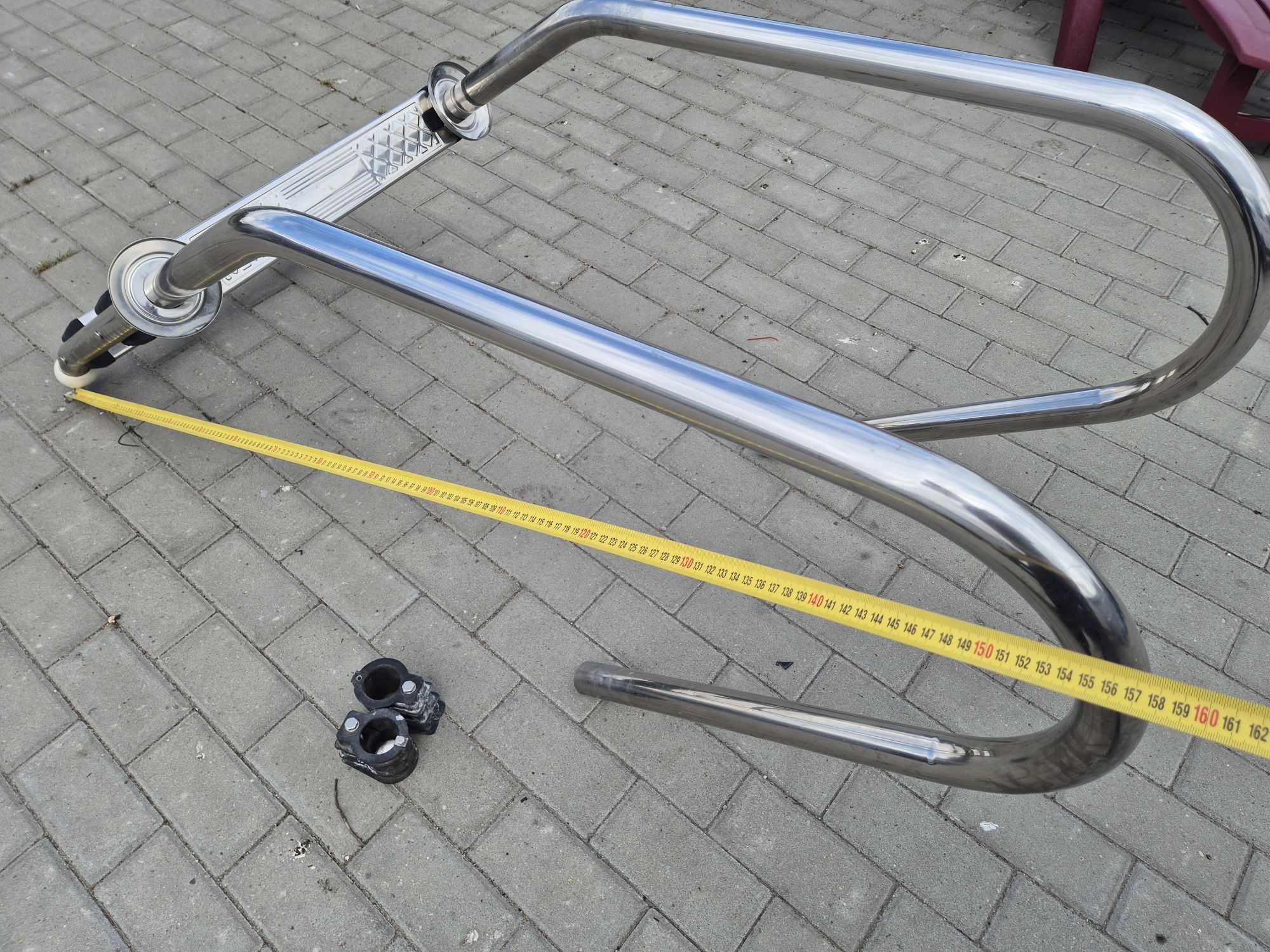Drabina do basenu Inox 160cm WYSYŁKA