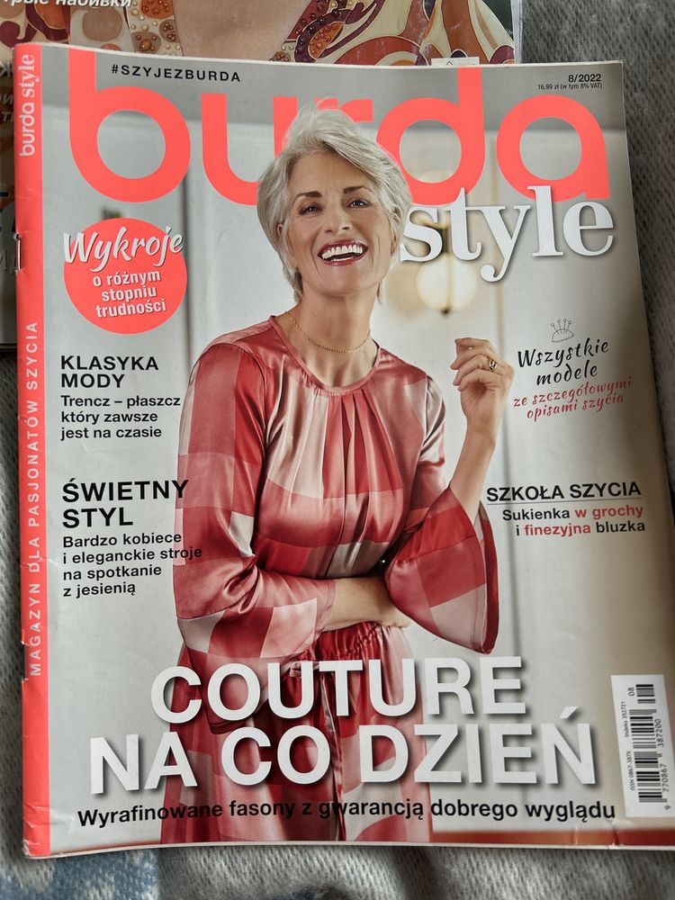 Burda 08/2022 sprzedam