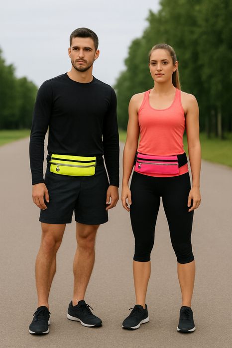 Бігова сумка на пояс. Сумка для спорту, велосипеду. Карман для ключів