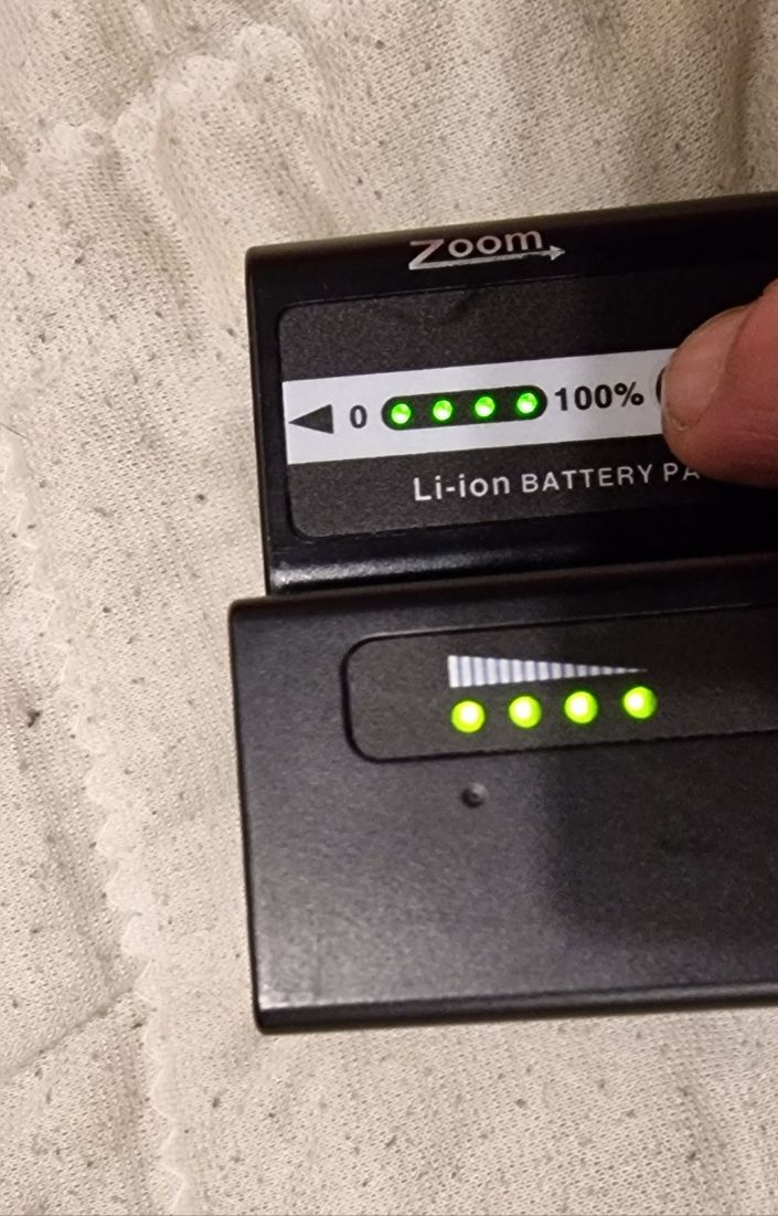 Panasonic HC-X1 i inne potężne baterie