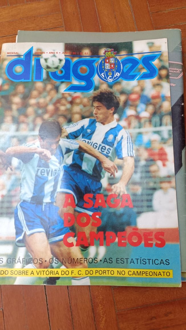 Revistas antigas - Dragões (1990)
