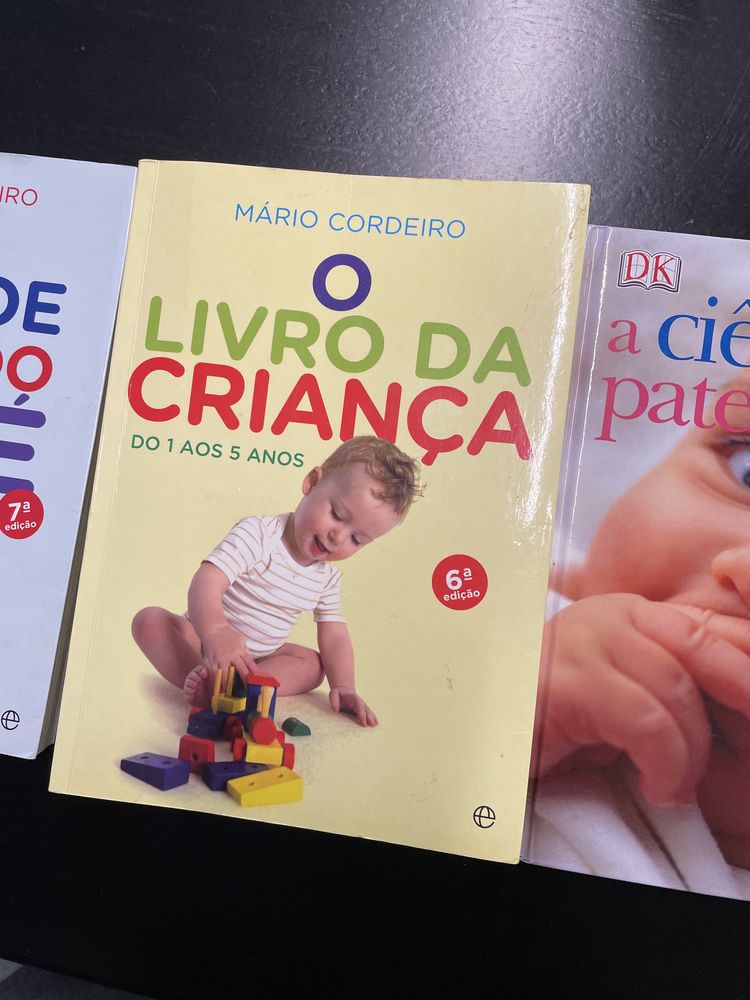 Livros gravidez/bebe/criança