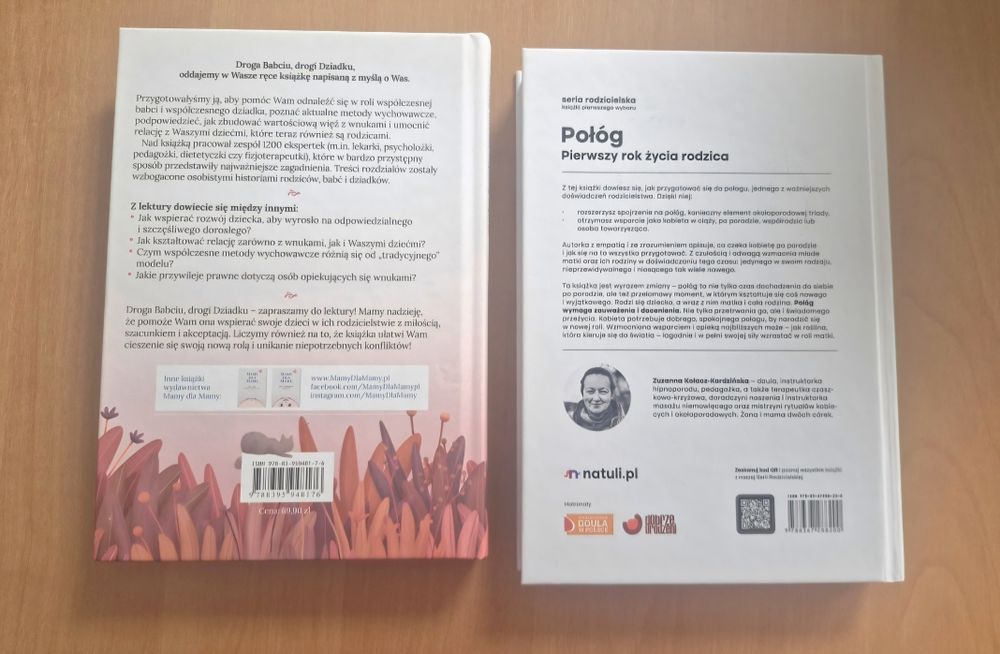 Mamy dla babci i dziadka, połóg pierwszy rok życia rodzica natuli Mamy