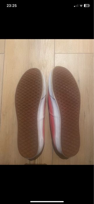 Buty Vans czerwone męskie