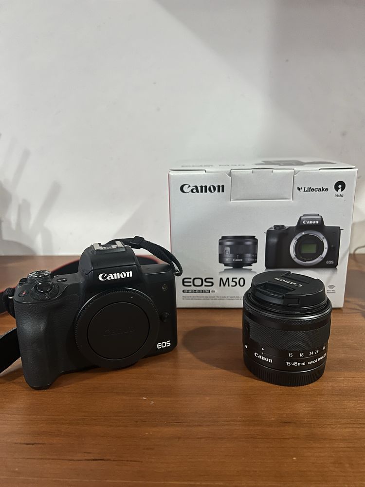 Canon M50 + EF M 15-45