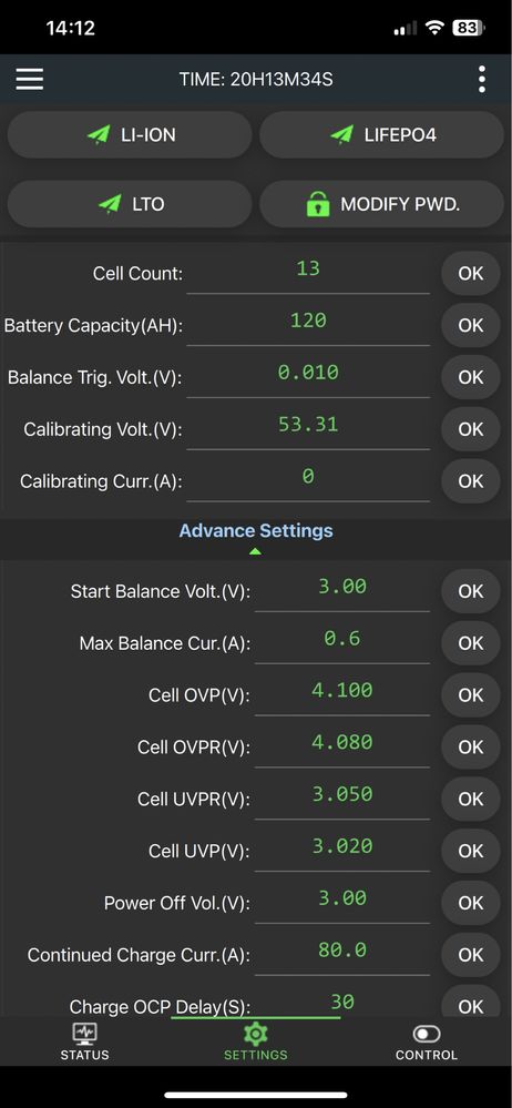 Аккумулятор 48v 6kw  lg smart-bms