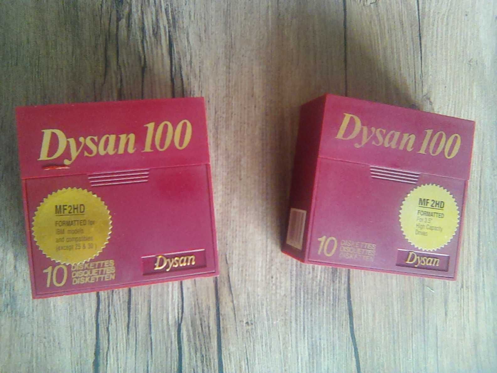 Duas caixas arquivadoras "Dysan e outra - novas