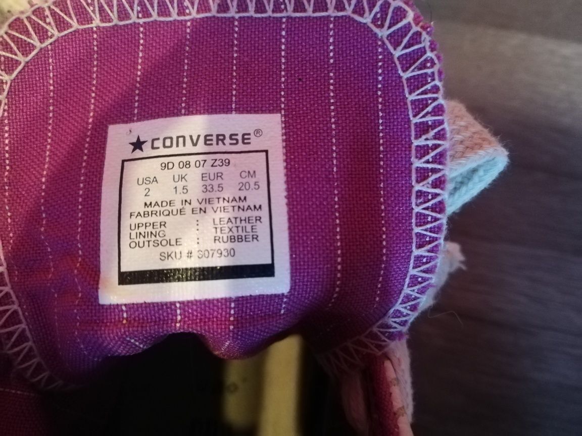 Converse   białe