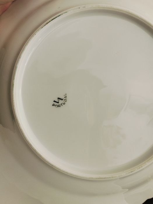 6 pratos de sopa brancos Vista Alegre