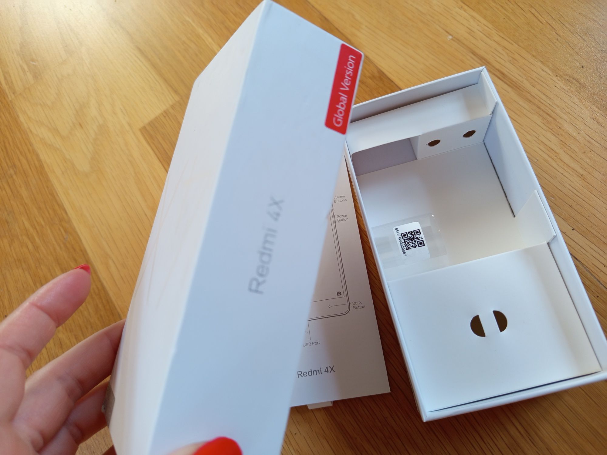 Pudełko Xiaomi Redmi 4x