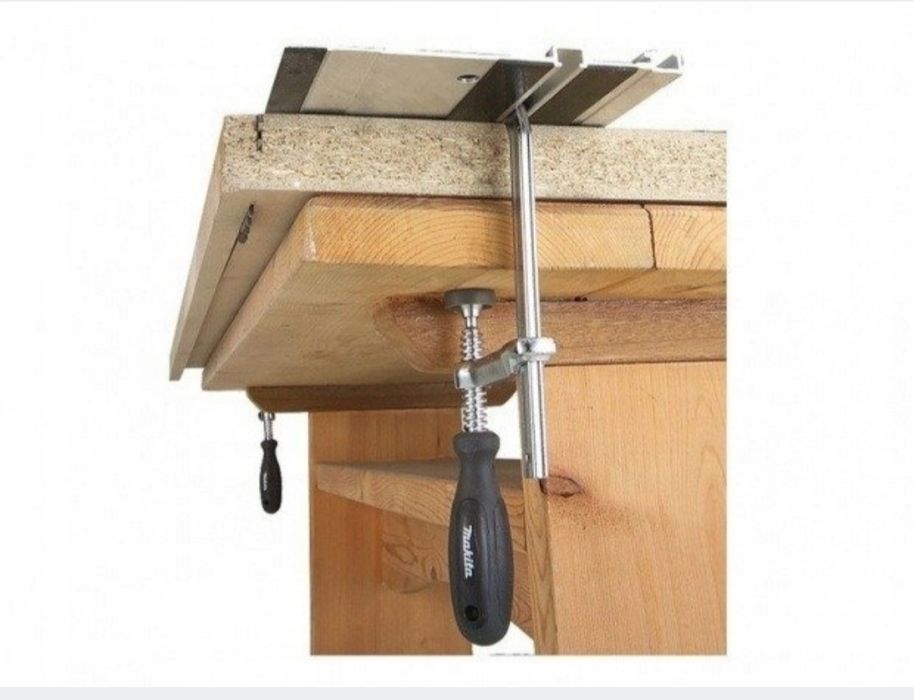 MAKITA ściski stolarskie idealne do szyn, prowadnic Makita, Festool