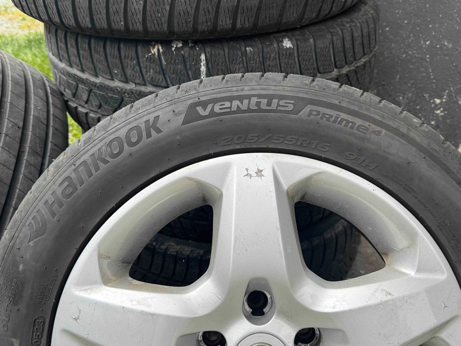 4x Opony letnie Hankook Ventus Prime 4 + felgi strukturalne Opel