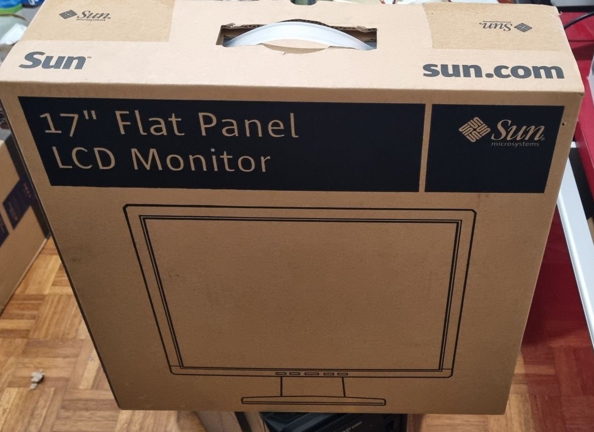 Monitor Sun Microsystems de coleção selado (raro)