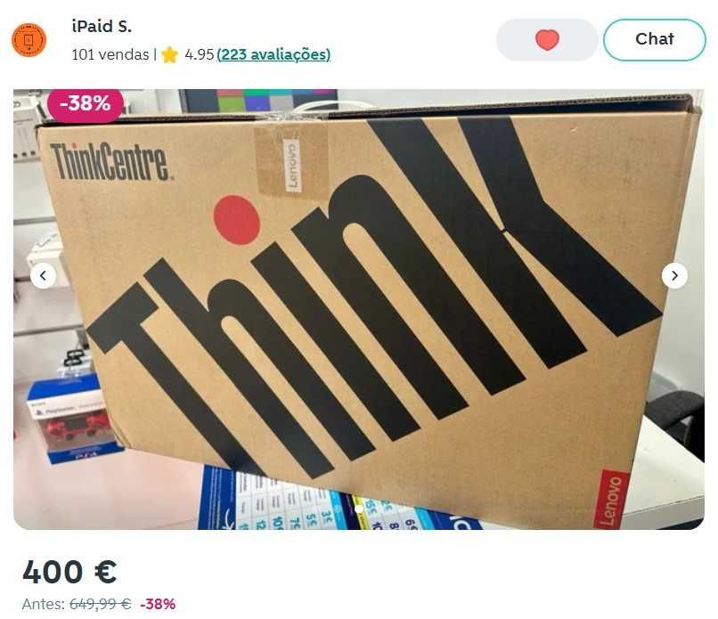 LENOVO Thinkcentre M75q Gen 5 Ryz5Pro 32GbRAM 512Gb Wifi Win11Pro