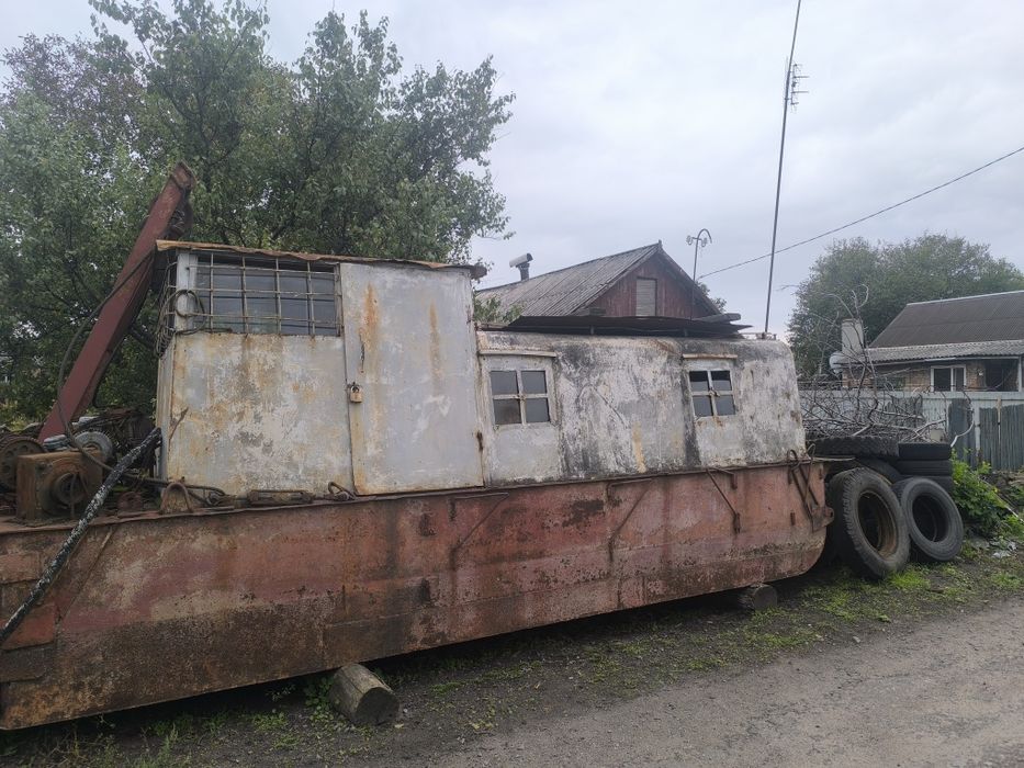 Земснаряд заводського виробництва.