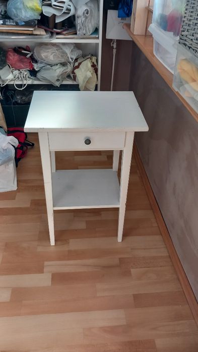 Stolik drewniany IKEA blat 46x35 wysokość 70 cm