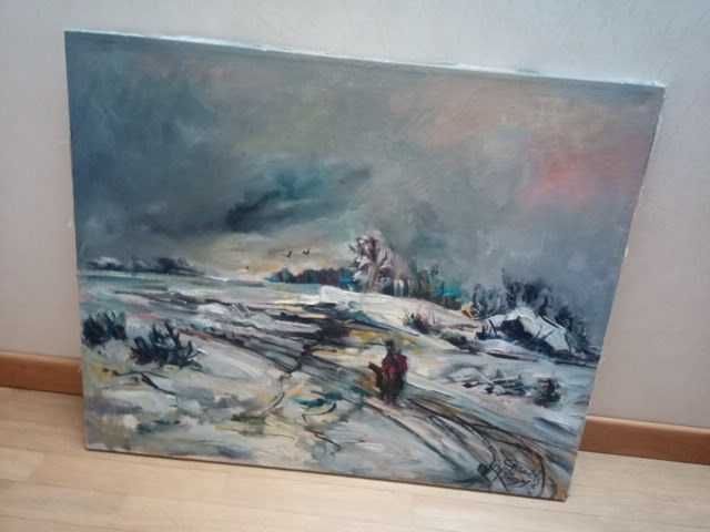 Obraz olejny na płótnie 80x65