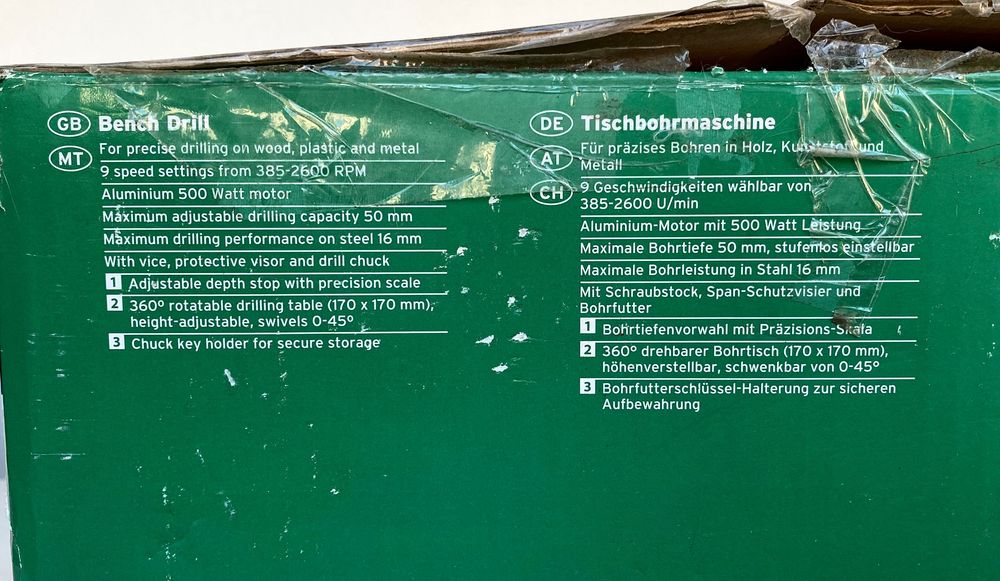 Barbequim de bancada, novo