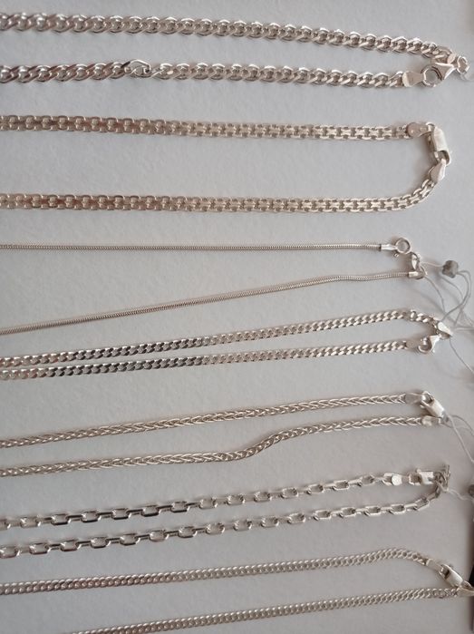 Срібний ланцюг 925 проби
