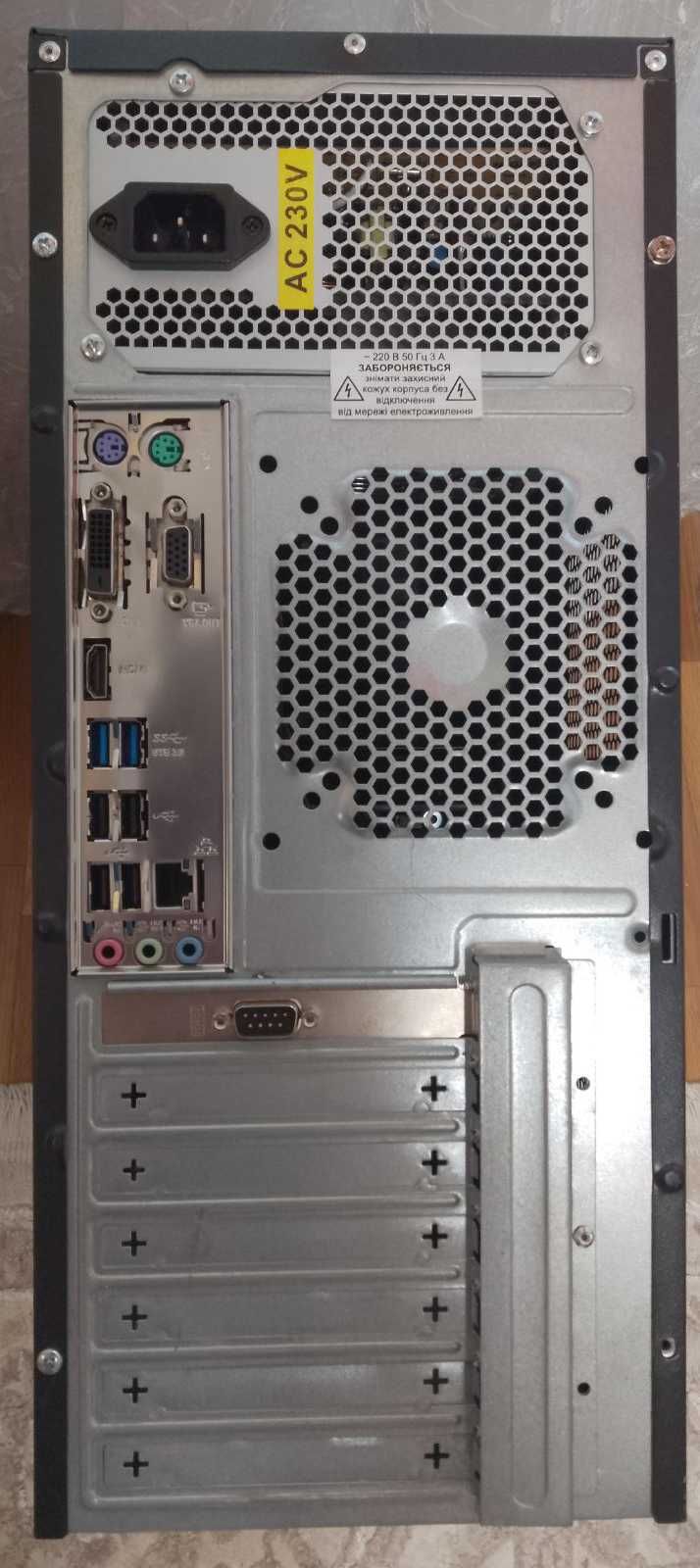 ПК (i3-610; asus H110M-R; 8Гб ОЗУ; 320 HDD, клава, миша) + NEC 195VXM+